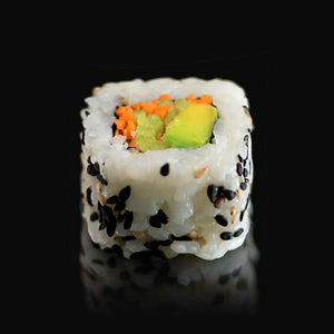 california rolls avocat, carotte, et concombre du restaurant japonais sushi d'art ile de la réunion 974