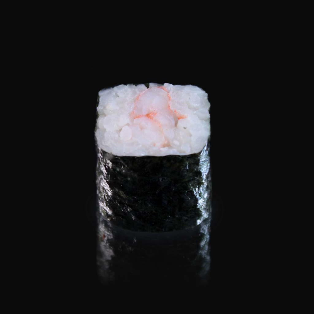 Maki crevette du restaurant japonais sushi d'art ile de la réunion 974